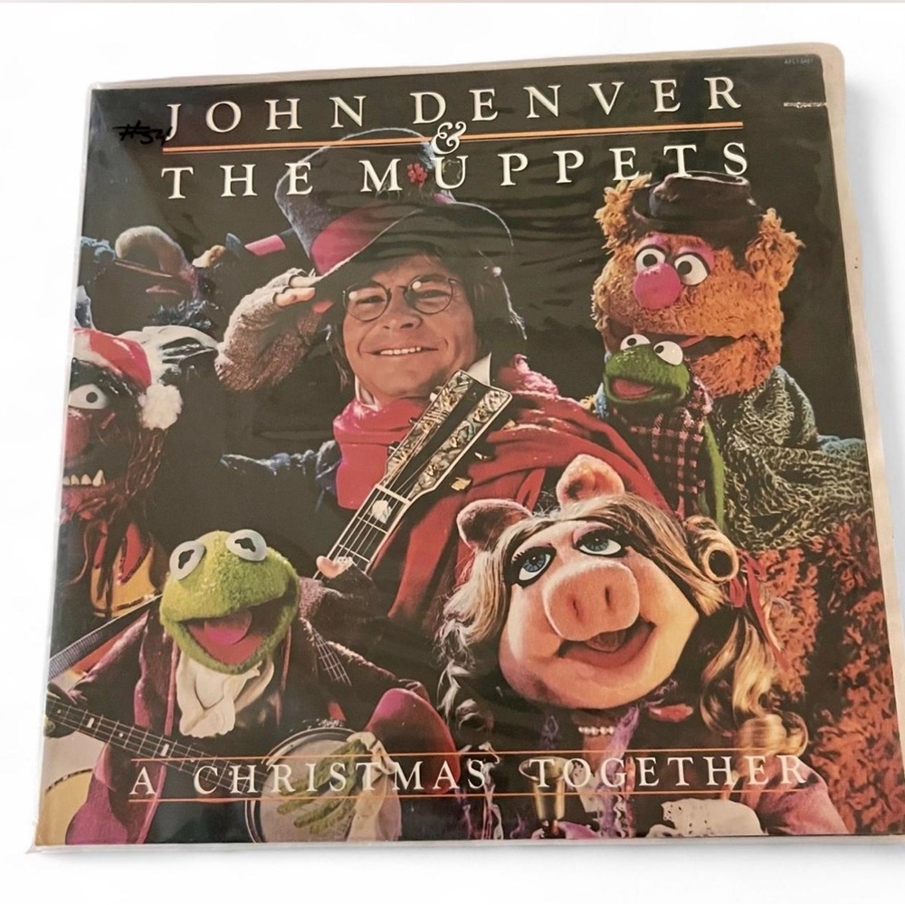 John Denver & The Muppets A Christmas Together Vinyl record 1979‎ LP